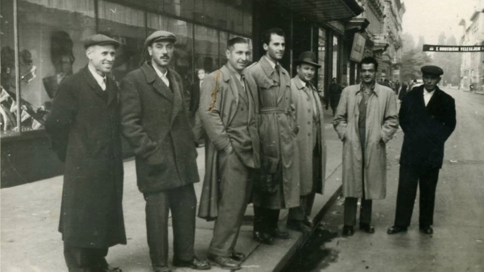 Стари фотографии на Кавадарци-На саем во Загреб 1958 година