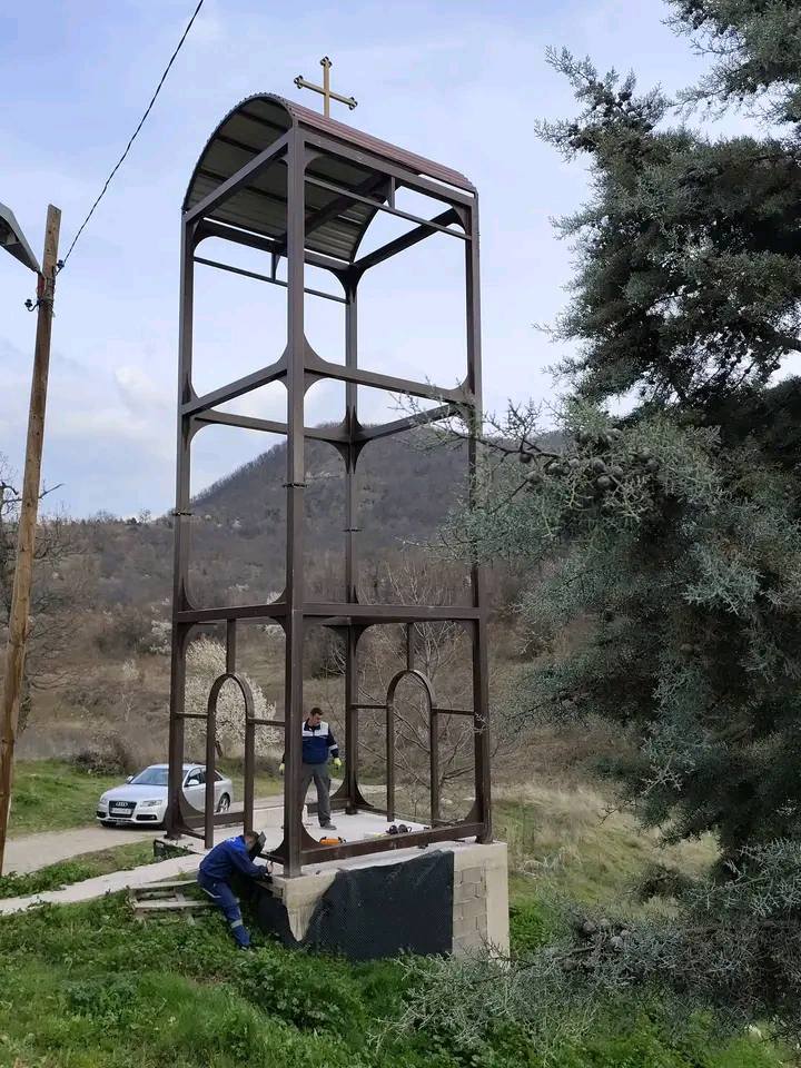 НОВА КАМБАНАРИЈА ВО СЕЛО ГОРНА БОШАВА